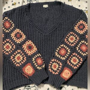 POL crochet sweater